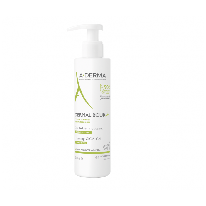 A-DERMA DERMALIBOUR+ CICA GEL - PJENUŠAVI GEL ZA PRANJE 