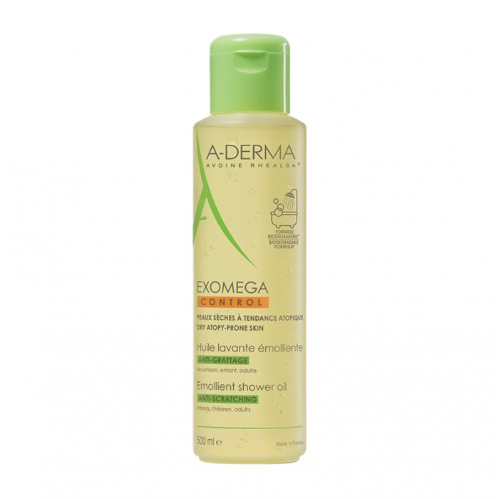 A-DERMA EXOMEGA CONTROL - EMOLIJENTNO ULJE ZA TUŠIRANJE