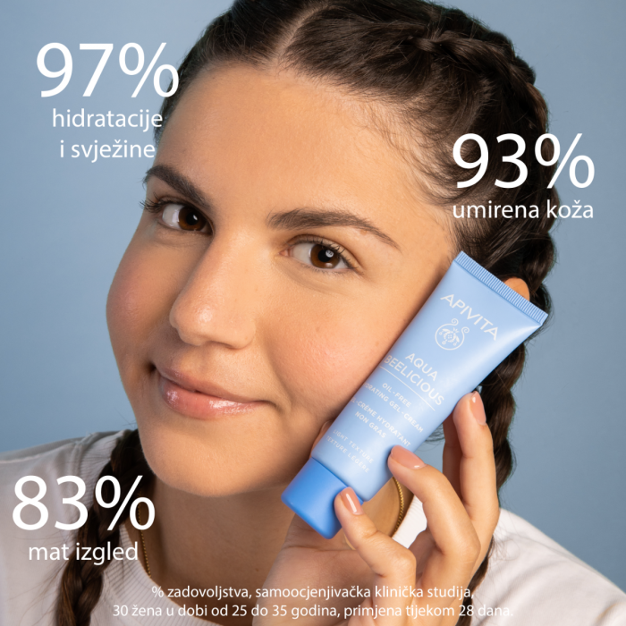 APIVITA AQUA BEELICIOUS HIDRATANTNA LAGANA GEL KREMA 40ml