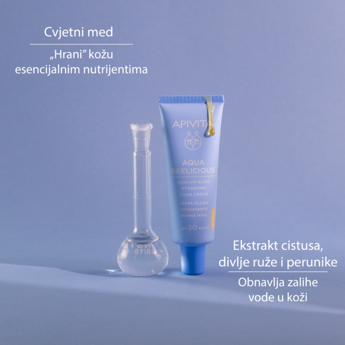 APIVITA AQUA BEELICIOUS HIDRATANTNA OBOJENA KREMA SPF30 40ml