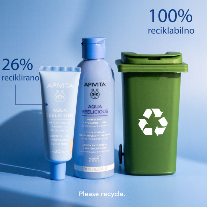 APIVITA AQUA BEELICIOUS HIDRATANTNA OBOJENA KREMA SPF30 40ml