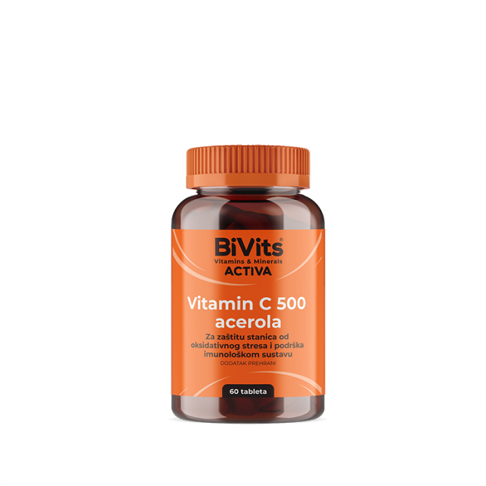 ABELA PHARM BIVITS ACTIVA VITAMIN C 500 ACEROLA TABLETE