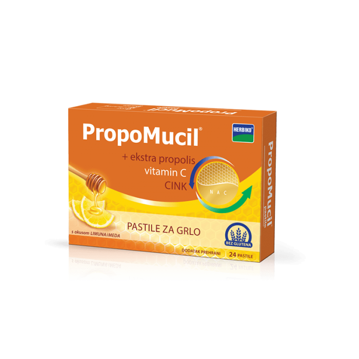 ABELA PHARM HERBIKO PROPOMUCIL PASTILE S OKUSOM LIMUNA I MEDA