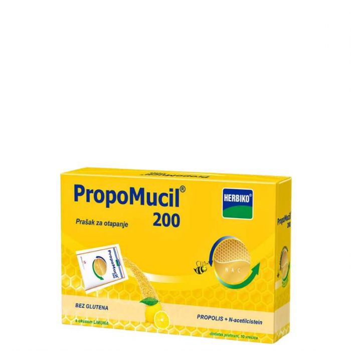 ABELA PHARM HERBIKO PROPOMUCIL PRAŠAK ZA OTAPANJE 10X200 MG