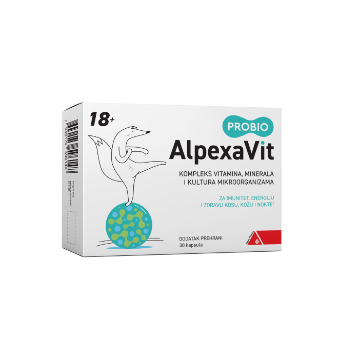 ALPEN PHARMA ALPEXAVIT PROBIO 18+ KAPSULE