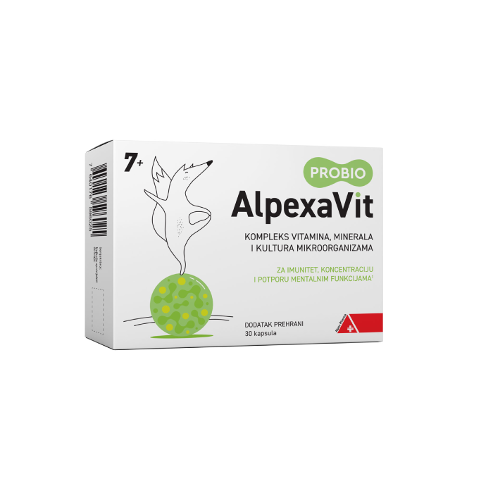 ALPEN PHARMA ALPEXAVIT PROBIO 7+ KAPSULE 