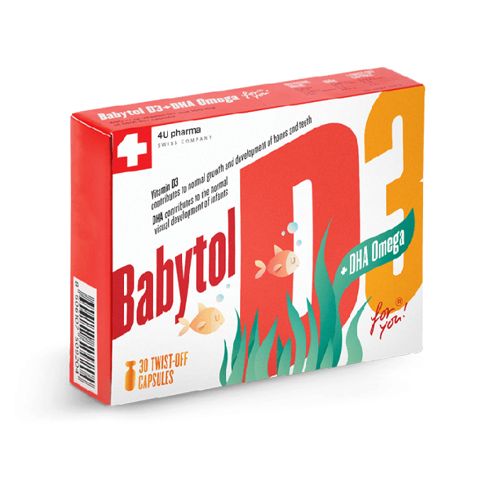BABYTOL D3+OMEGA 4 YOU KAPSULE