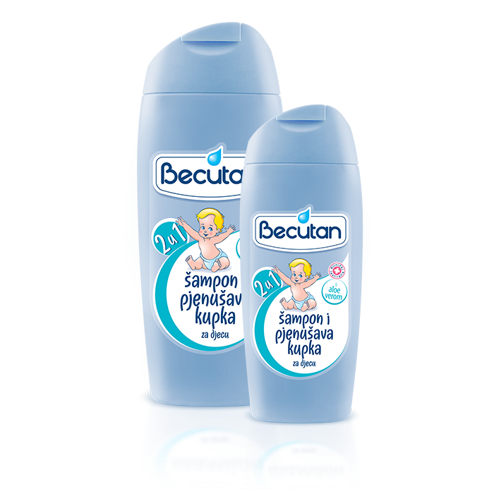 BECUTAN ŠAMPON I PJENUŠAVA KUPKA 2U1 200ml