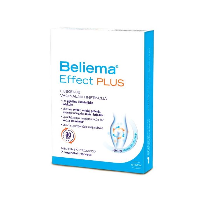 STADA BELIEMA EFFECT PLUS VAGINALNE TABLETE