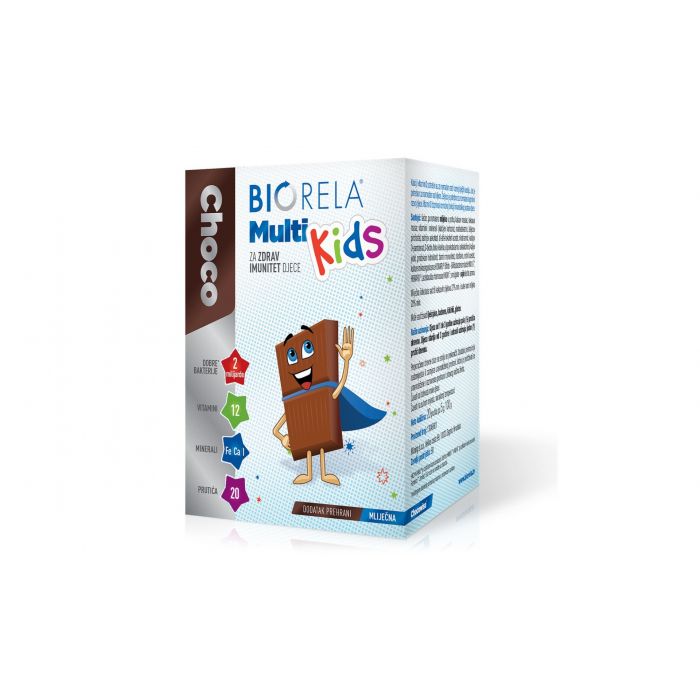 BIORELA CHOCO MULTI KIDS ČOKOLADICE 