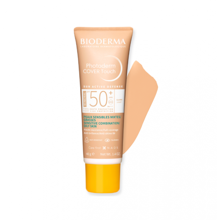 BIODERMA PHOTODERM COVER TOUCH TONIRANA KREMA SPF50+ CLAIR SVIJETLA NIJANSA