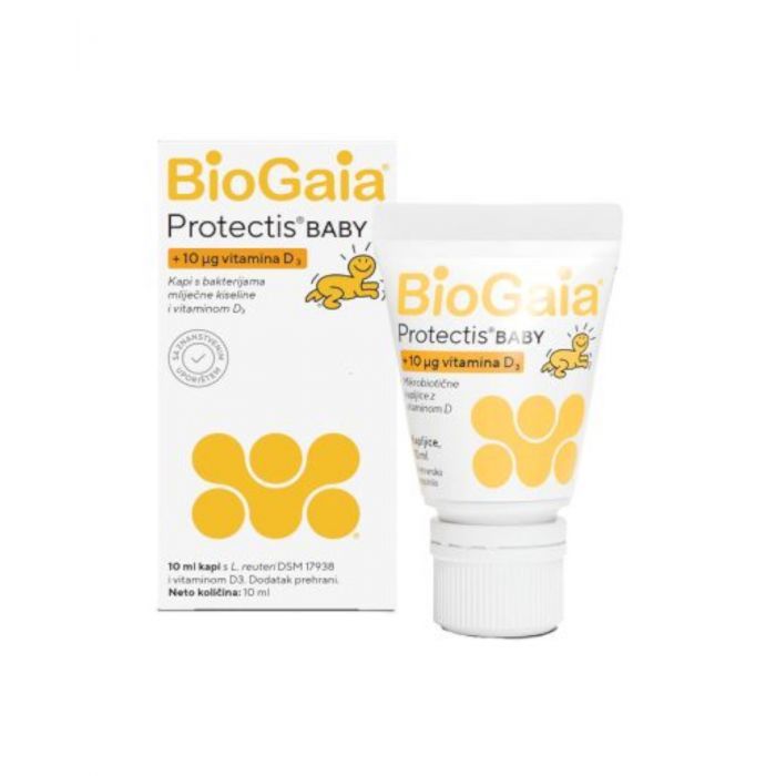 BIOGAIA PROTECTIS BABY KAPI  S VITAMINOM D 10ML