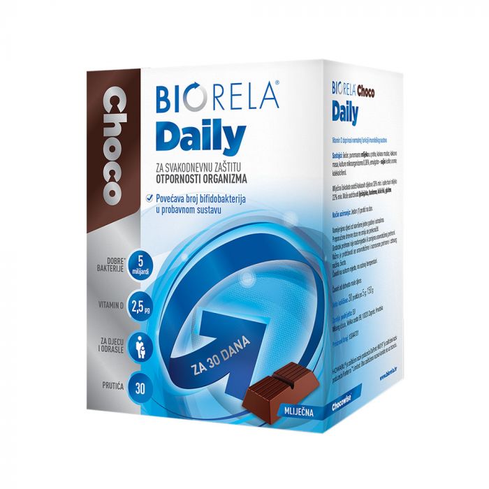 BIORELA CHOCO DAILY - MLIJEČNA ČOKOLADA