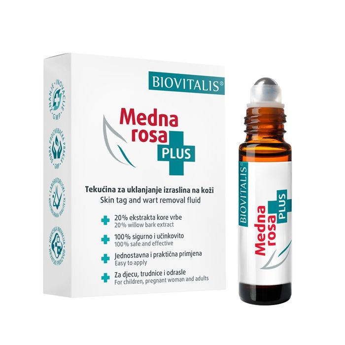 BIOVITALIS MEDNA ROSA PLUS ROLL-ON 1+1 GRATIS