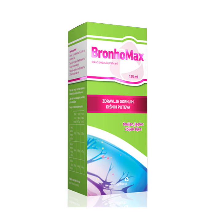 HAMAPHARM BRONHOMAX TEKUĆI DODATAK PREHRANI 125 ML 