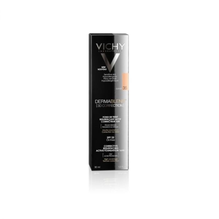VICHY DERMABLEND 30 ML 3D PUDER SAND 35 