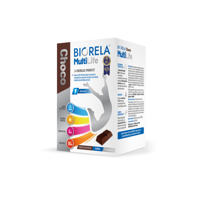 BIORELA CHOCO MULTI LIFE PRUTIĆI 20 