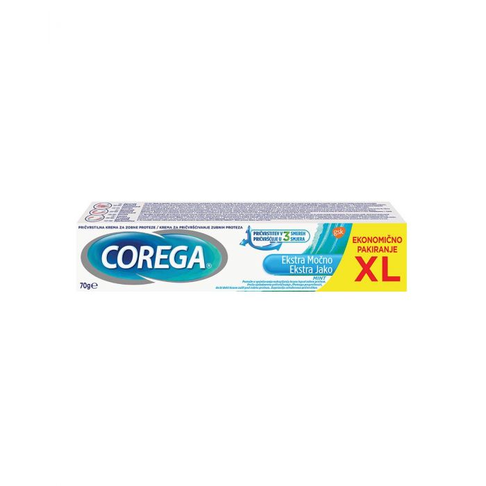 COREGA KREMA EKSTRA JAKO ZA PRIČVRŠČIVANJE ZUBNE PROTEZE 70 G