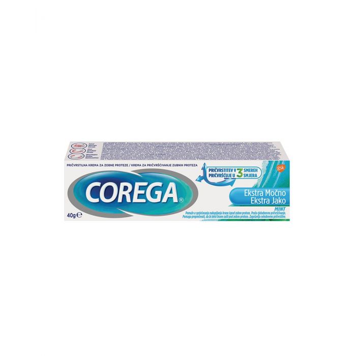 COREGA KREMA EKSTRA JAKO ZA PRIČVRŠČIVANJE ZUBNE PROTEZE 40 G