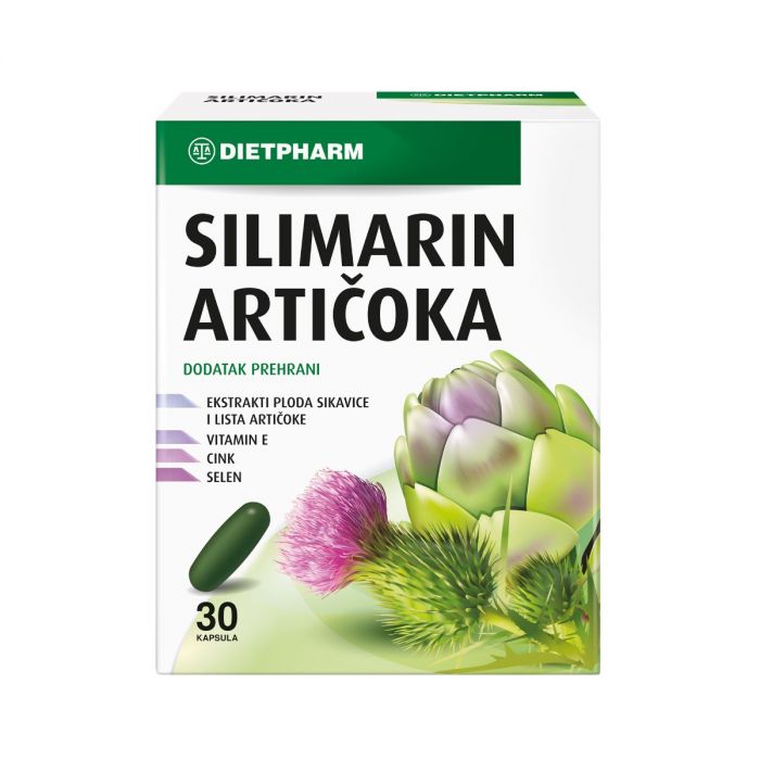 DIETPHARM SILIMARIN ARTIČOKA KAPSULE