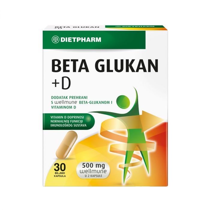 DIETPHARM BETA GLUKAN + VITAMIN D KAPSULE