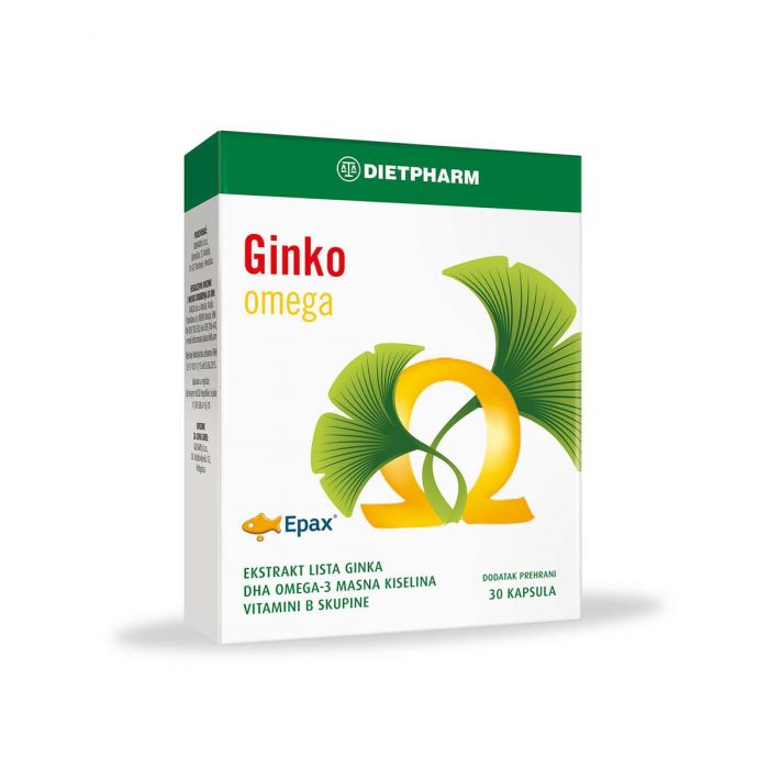 DIETPHARM GINKGO OMEGA + B-KOMPLEKS KAPSULE