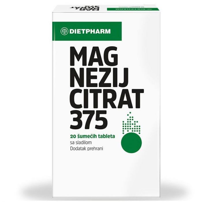 DIETPHARM MAGNEZIJ CITRAT 375 MG DIREKT VREĆICE 