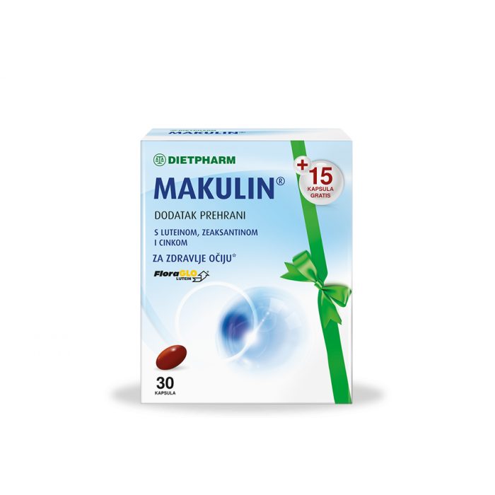 DIETPHARM MAKULIN KAPSULE 30 + 15 PROMO PAKIRANJE 