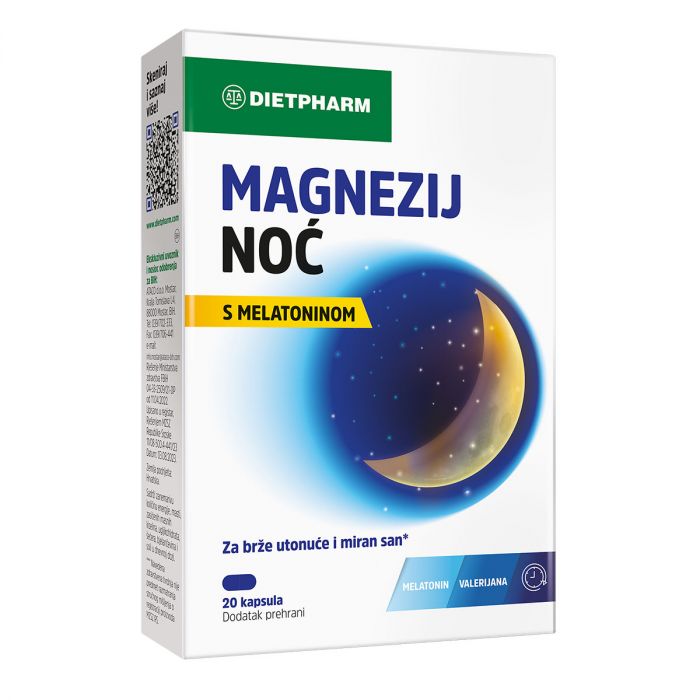 DIETPHARM MAGNEZIJ NOĆ KAPSULE
