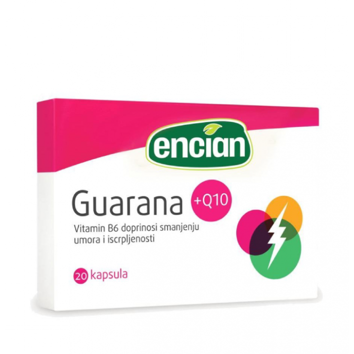 ENCIAN GUARANA+Q10 KAPSULE 