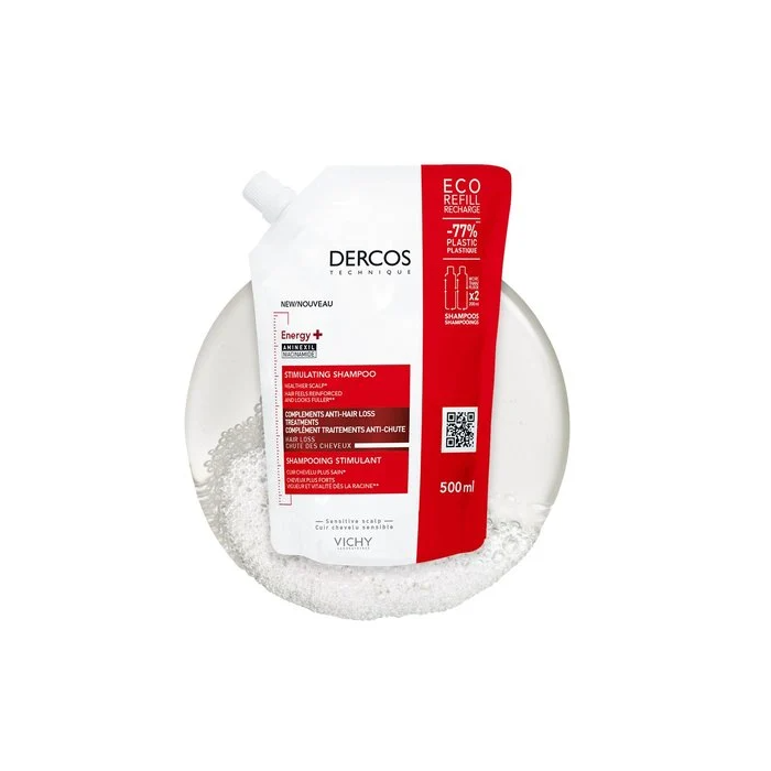VICHY DERCOS ŠAMPON ENERGY PROTIV ISPADANJA KOSE 500ml REFILL