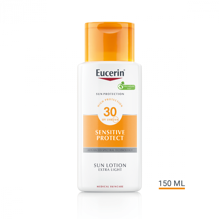 EUCERIN SUN SENSITIVE PROTECT LAGANI LOSION SPF30 150 ML ZA ZAŠTITU OD SUNCA