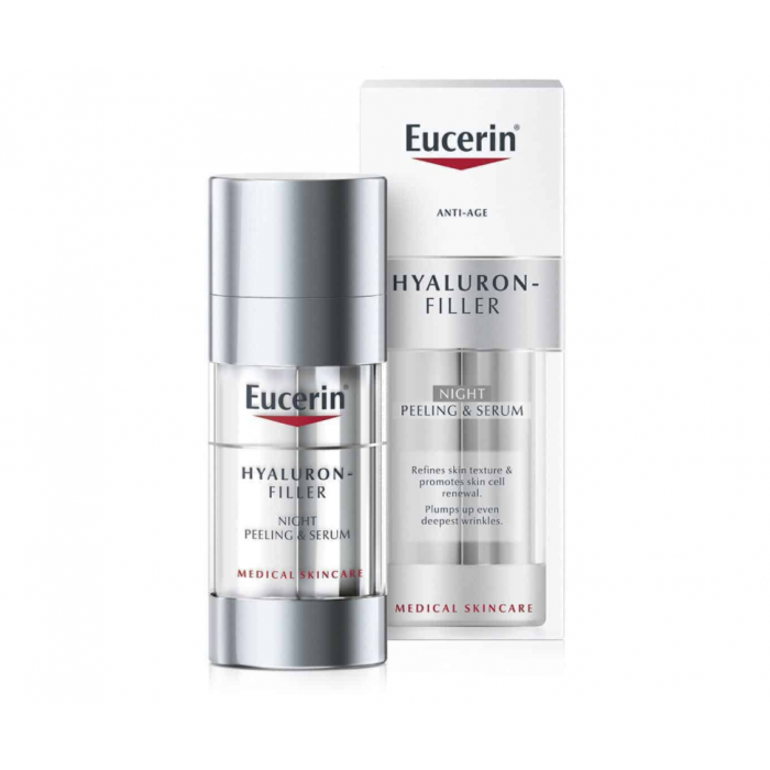 EUCERIN HYALURON-FILLER NOĆNI PILING I SERUM 