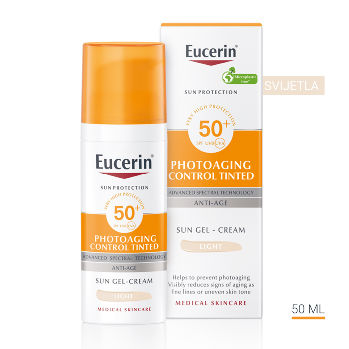 EUCERIN SUN AGE CC KREMA SPF 50 SVJETLA NIJANSA 69776