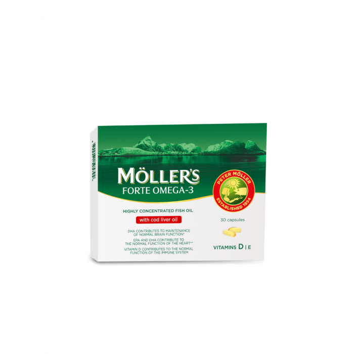 MOLLERS OMEGA-3 FORTE KAPSULE 5x30