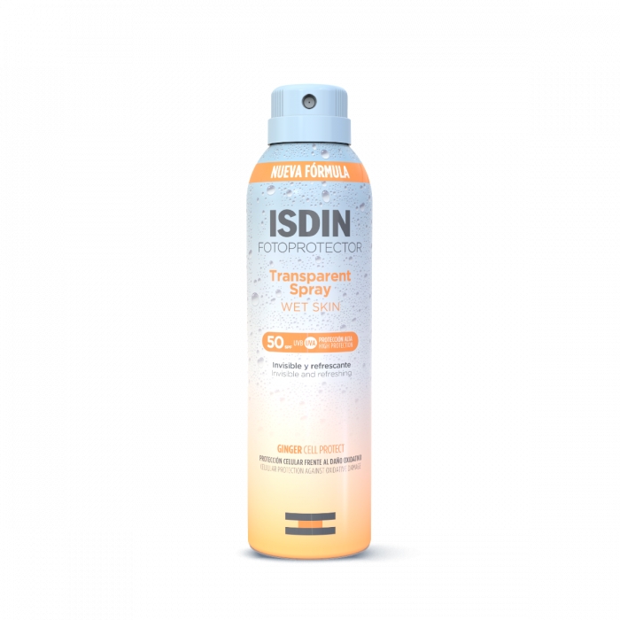 ISDIN SUN FOTOPROTECTOR TRANSPARENT SPREJ SPF50+ PROZIRNI SPREJ ZA TIJELO