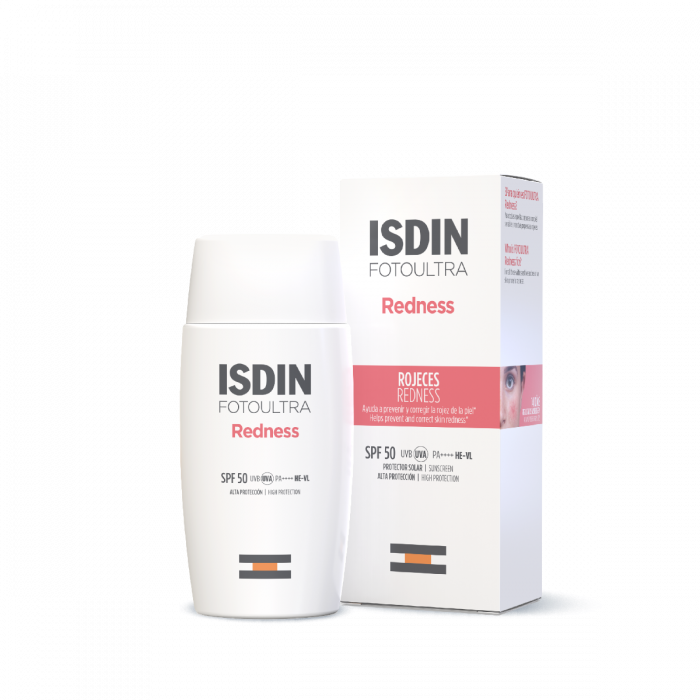 ISDIN SUN FOTOULTRA KREMA ZA KOŽU S CRVENILOM SPF50+