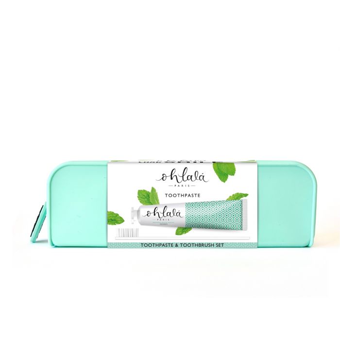 OHLALA PARIS PREMIUM PUTNI SET "LOVE YOUR SMILE - FRESH MINT" 