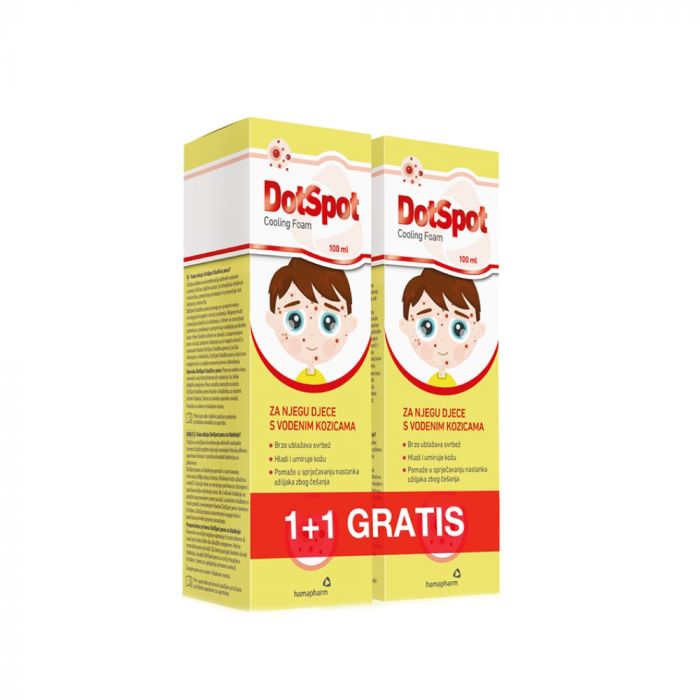 HAMAPHARM DOTSPOT PJENA ZA KOZICE 1+1 GRATIS