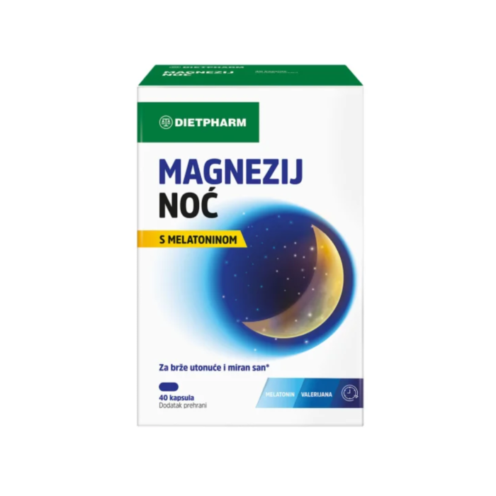 DIETPHARM MAGNEZIJ NOĆ KAPSULE 40 