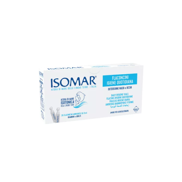 ISOMAR IZOTONIČNA OTOPINA ZA DNEVNU HIGIJENU NOSA BOČICE 20x5ml