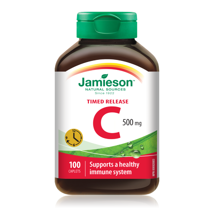 JAMIESON VITAMIN C 500 MG, TABLETE S PRODULJENIM OSLOBAĐANJEM 