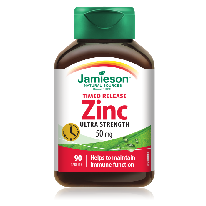 JAMIESON CINK ULTRA STRENGTH 50 MG TABLETE S PRODULJENIM OSLOBAĐANJEM