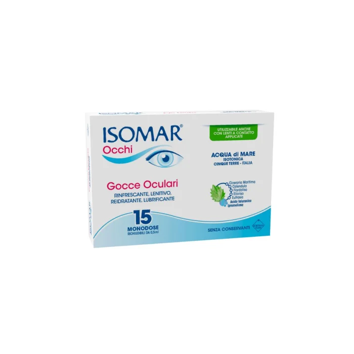 ISOMAR KAPI ZA OČI MONODOSE 15x0,5ml