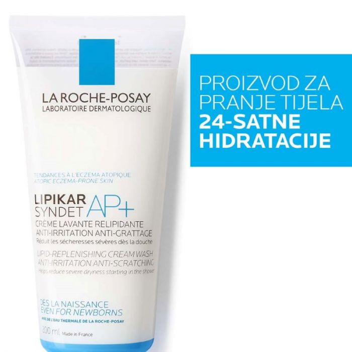 LA ROCHE-POSAY LIPIKAR AP+SYNDET 200 ML - ZA VRLO SUHU KOŽU