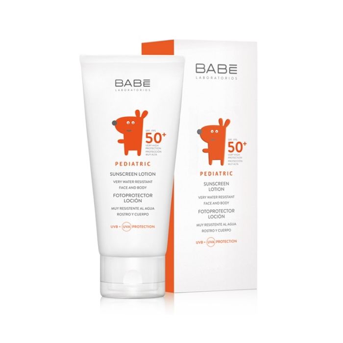 LABORATORIES BABE PEDIATRIC TRANSPARENT SUNSCREEN LOSION SPF50+