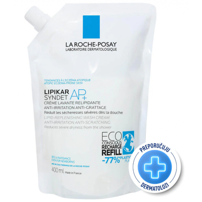LA ROCHE -POSAY LIPIKAR SYNDET AP+ REFILL 400ml