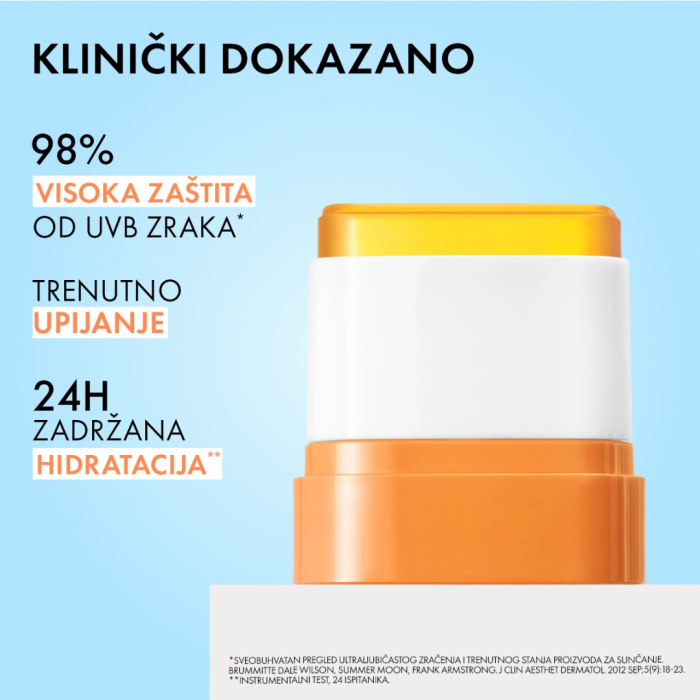 VICHY CAPITAL SOLEIL STIK ZA LICE I USNE SPF 50+ 10G