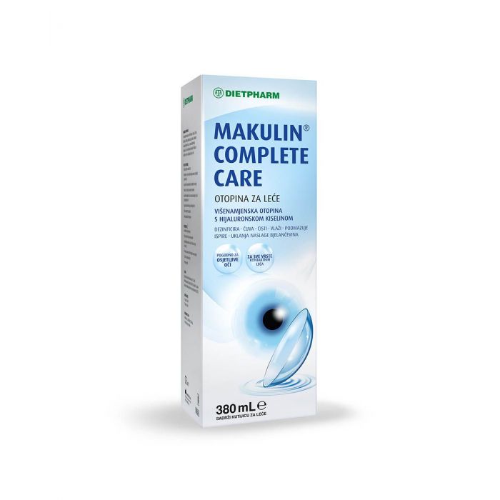 DIETPHARM MAKULIN COMPLETE CARE - 380 ML OTOPINA ZA LEĆE + GRATIS DIETPHARM MAKULIN COMPLETE CARE 50 ML