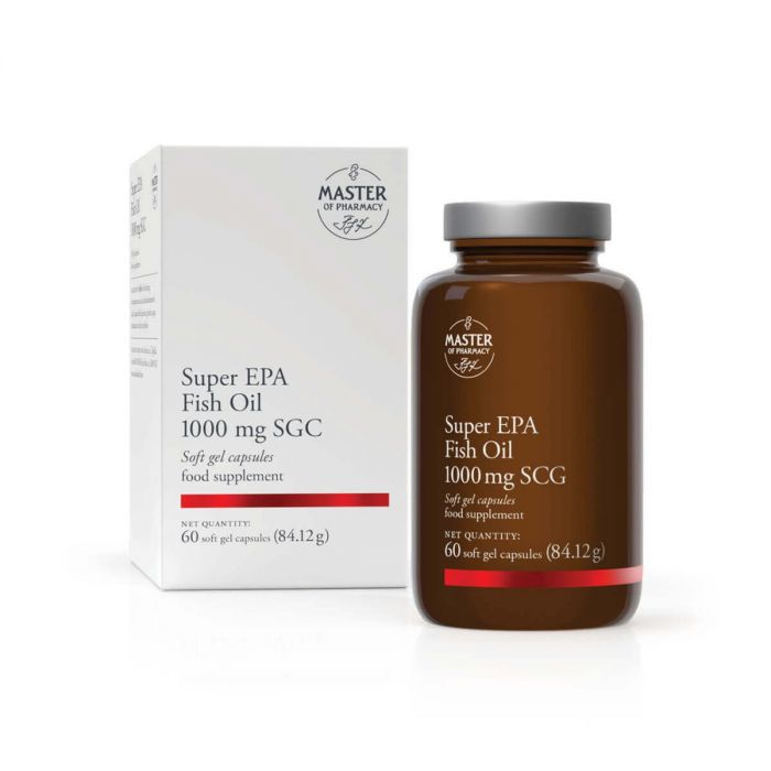 MASTER OF PHARMACY SUPER EPA RIBLJE ULJE KAPSULE 60x1000 mg